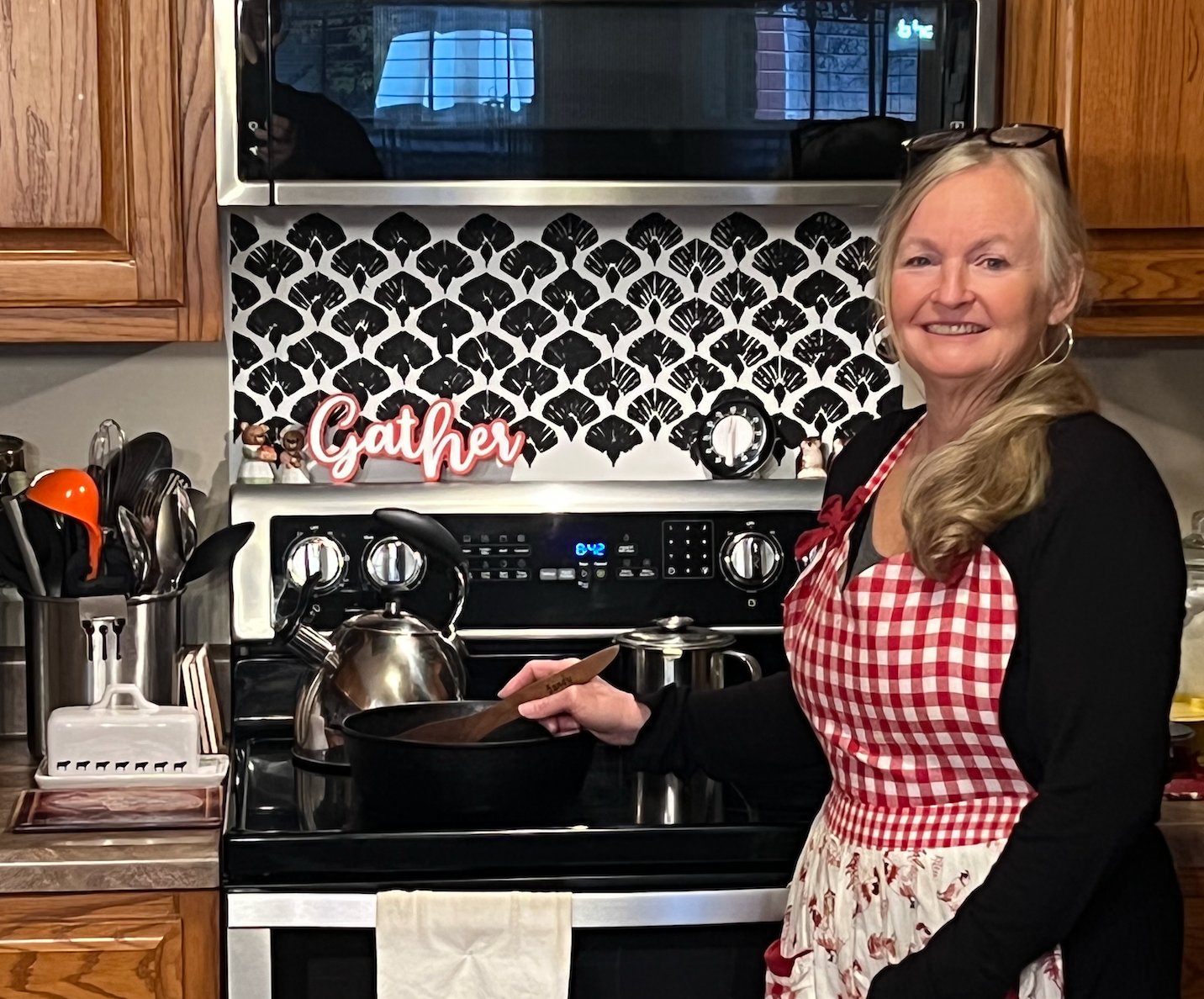 Johnson enjoys oldfashioned meals